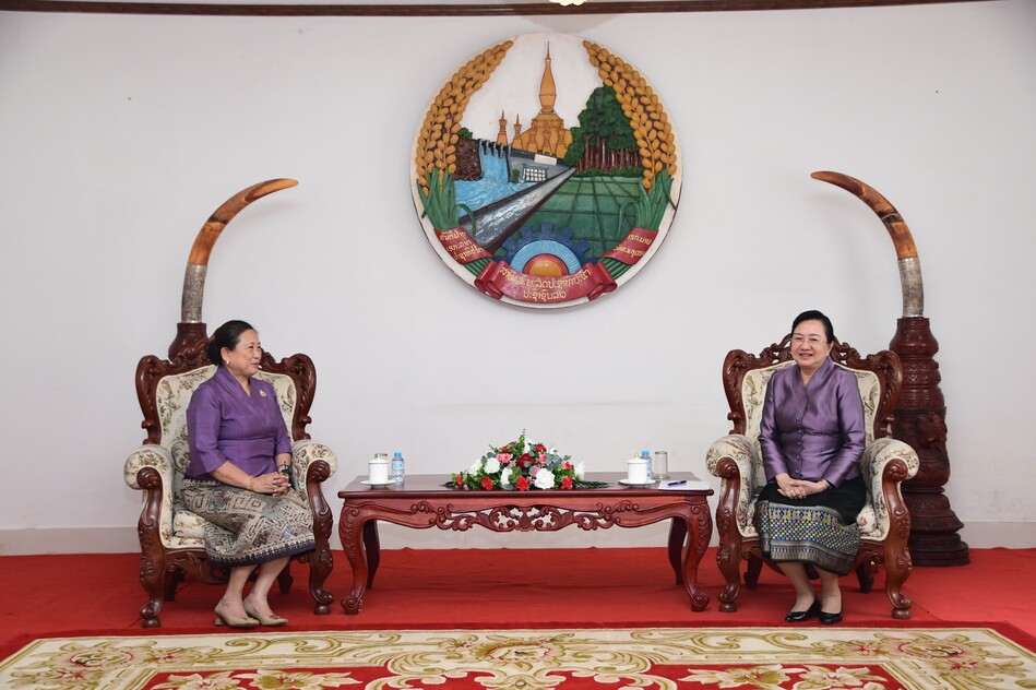 ທ່ານ ຫົວໜ້າ ຫສປທ ຕ້ອນຮັບທູດໄທ ເຂົ້າຢ້ຽມອໍາລາ